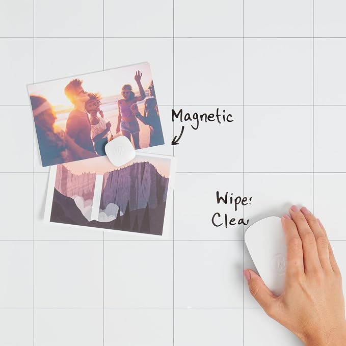 U Brands Magnetic Dry Erase Calendar White Board, Includes Magnets - Image 4