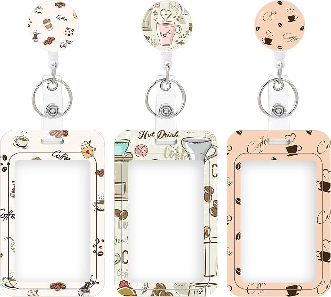 3 Set Heavy Duty Badge Holder by COOKOOKY