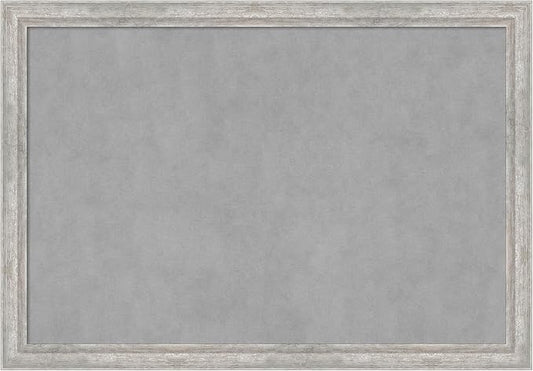 Amanti Art Silver Framed Magnetic Board 27x39 Large Vision Board by AmantiArt