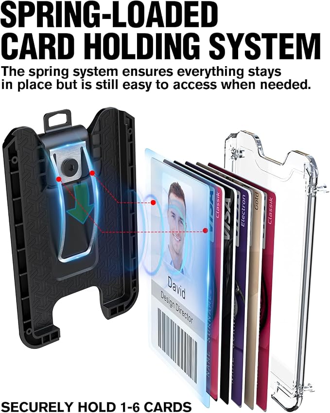 LIUGX Badge Holder, ID Card Holder - Image 2
