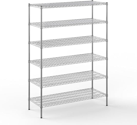 Regal Altair 21" Deep x 54" Wide x 74" Height Wire Shelving Kit | 6-Tier | NSF by Regal+Altair