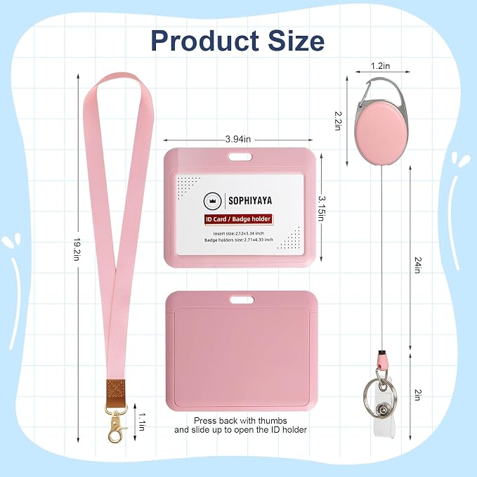 Retractable ID Badge Holder - Image 2