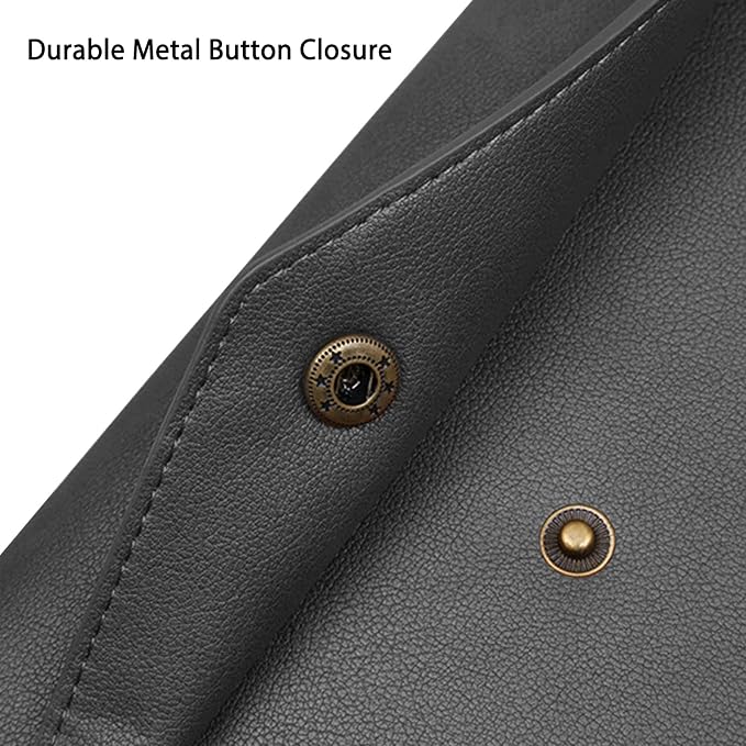 VANRA 1 Piece PU Leather File Folders A4 Document Holder File Envelope - Image 3