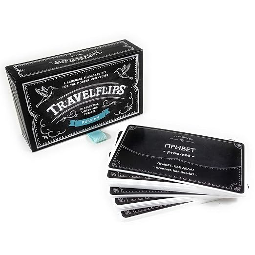 Russian Flash Cards by TravelflipsFlashCards