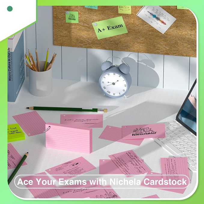 250 Count Pink Index Cards - Image 6