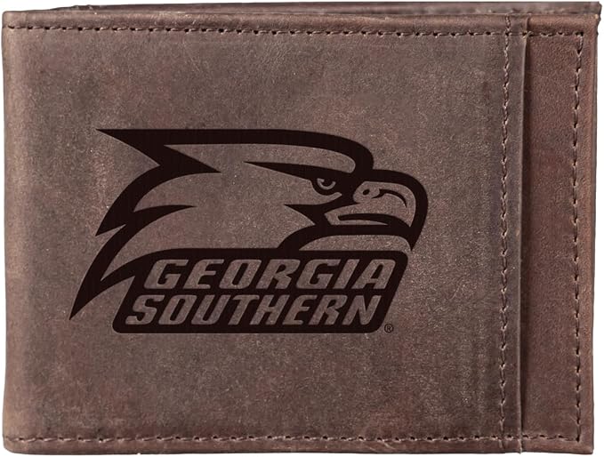 Team Sports America NCAA Georgia Southern University Front Pocket Slim Wallet by TeamSportsAmerica