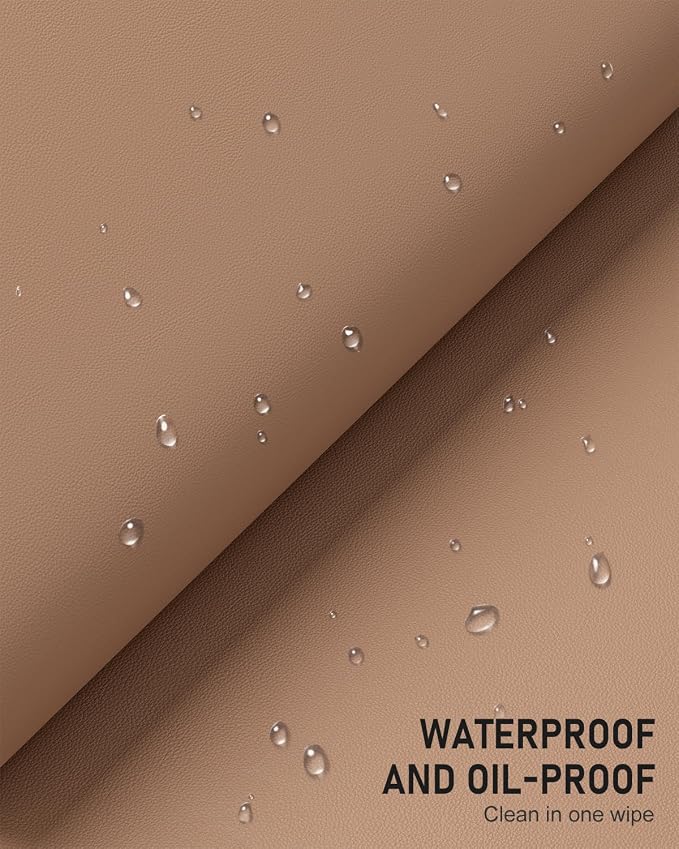 Desk Pad, 35.5" x 17" PU Leather Non-Slip Desk Mat Large Mouse Pad - Image 5