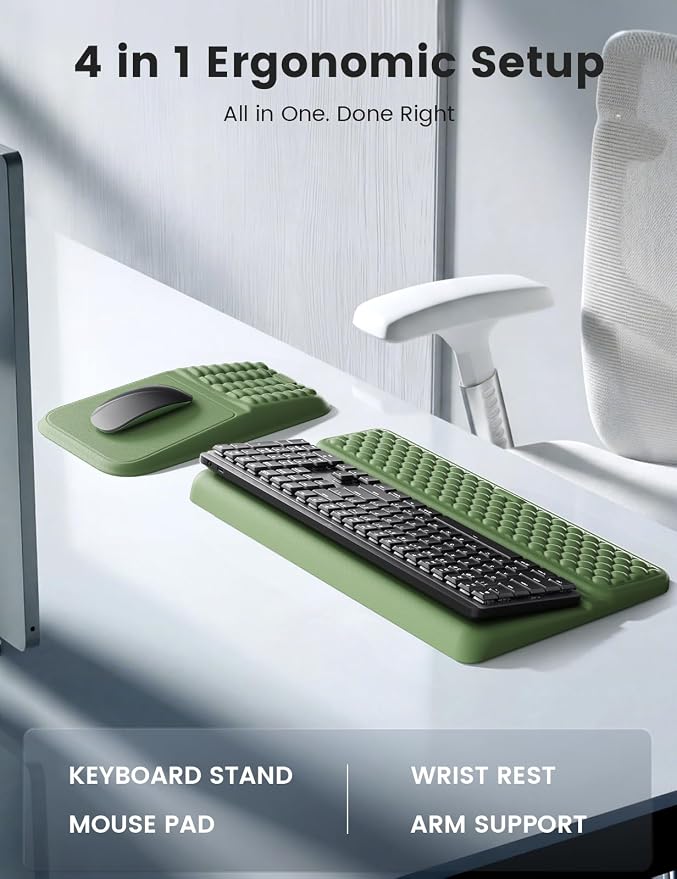 Vaydeer Keyboard Stand and Mouse Pad Set - Image 2