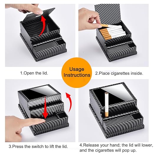 Cigarette Case Automatic Cigarette Box - Image 6