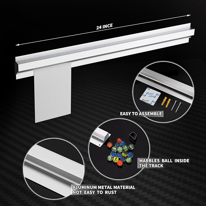 4 Pack 24 Inch Aluminum Ticket Holder - Image 2