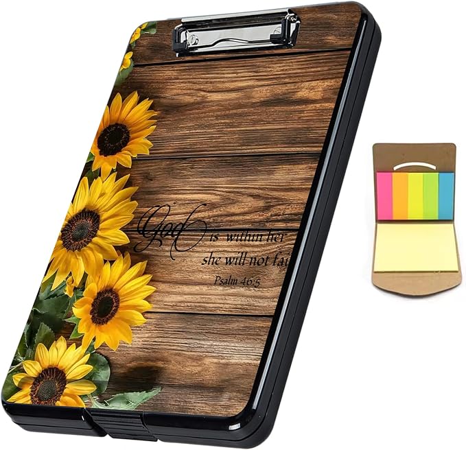 Clipboard with Storage, A4 High Capacity Clip Boards 14.4 x 9.6, Heavy Duty by Unknown