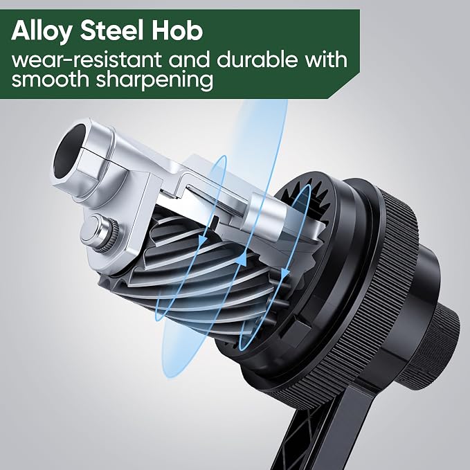 Deli Manual Hand Crank Pencil Sharpener - Image 5