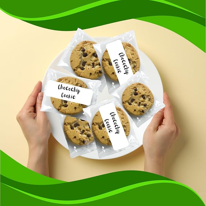 Royal Green Write-On Color Coding Labels 3x1 Inch – 80 Pack Rectangular - Image 4