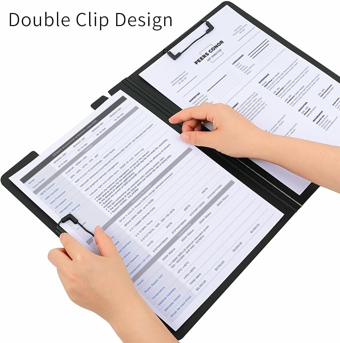 A4 Clipboard, 10 Pack Foldable Clipboards - Image 6