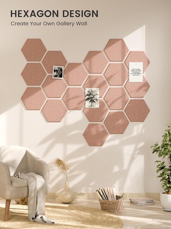 Fluxynara Hexagon Cork Board Alternative - Image 6