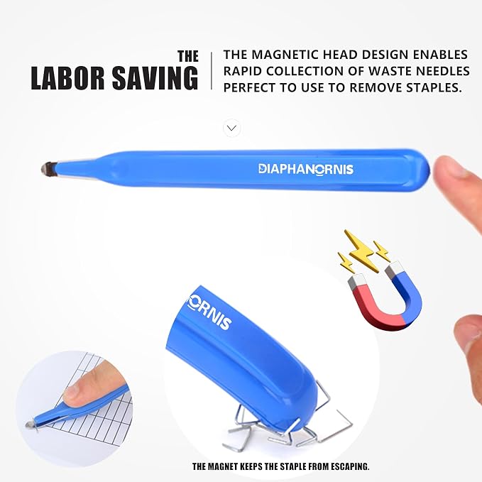 Magnetic Staple Remover, 6 Pack Professional Stapler Removers Tools Staple - Image 4