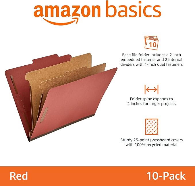 Amazon Basics Classification Folder - Image 2