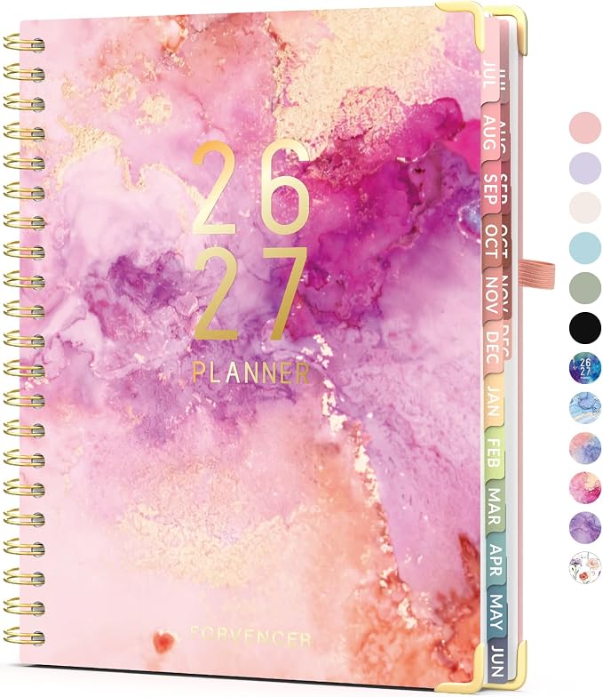 Jul 2026 - Dec 2027 Planner, Forvencer 18 Month Academic Planner 2026-2027 by Forvencer