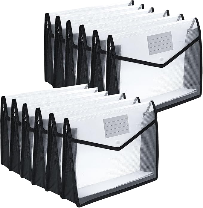 Plastic Expanding File Folder, Envelope Folders by Ecerangus