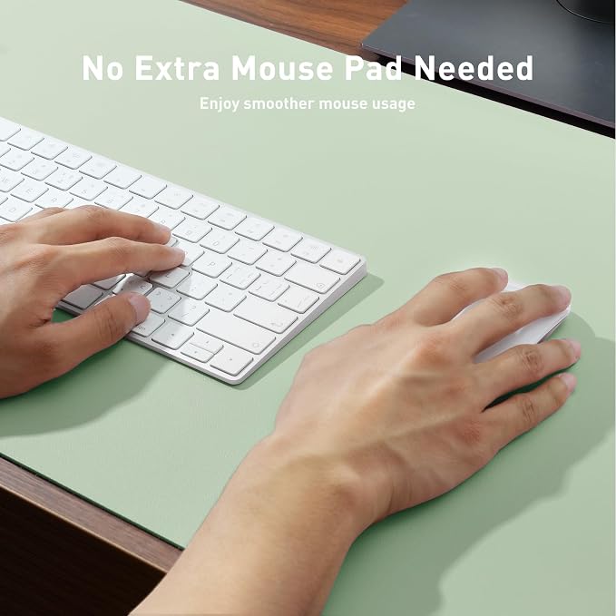 Aothia Faux Leather Desk Mat - Image 4
