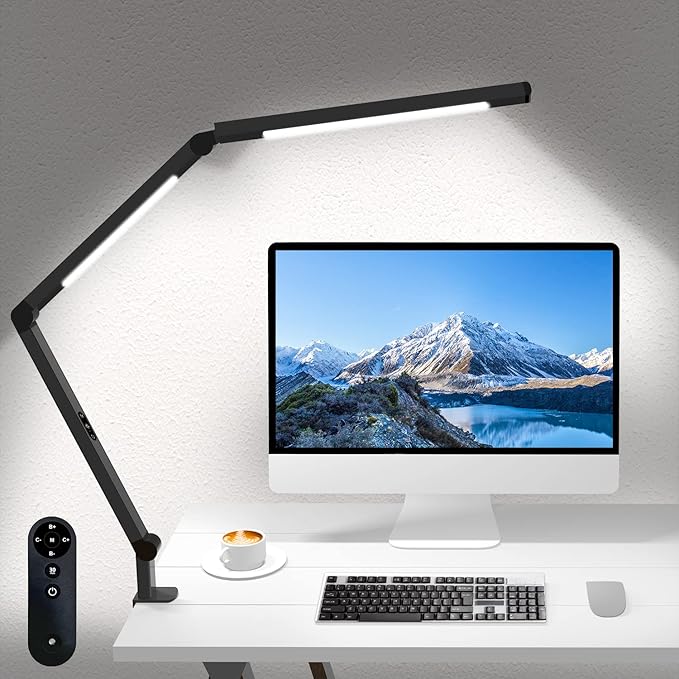 LED Desk Lamp with Clamp, Architect Desk Lamp by Micomlan