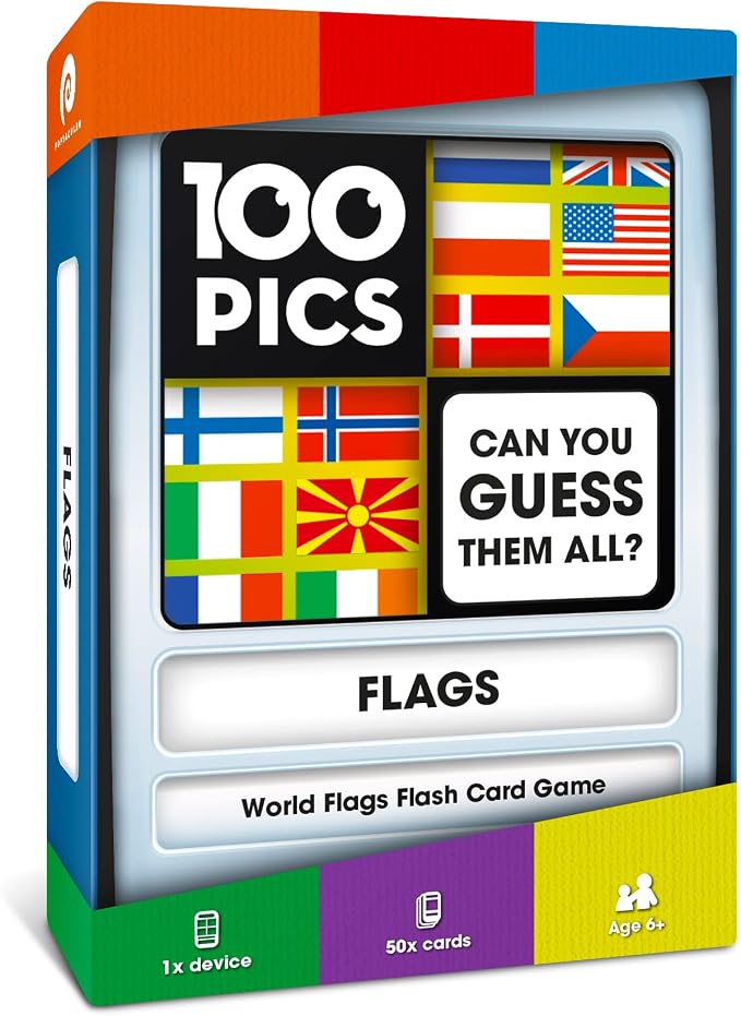 100 PICS Flags of The World Travel Game by PoptacularGames