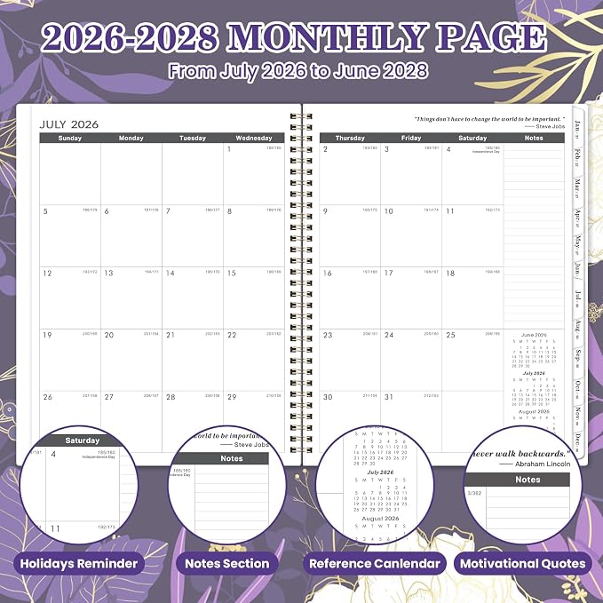 2026-2028 Monthly Planner - Image 3
