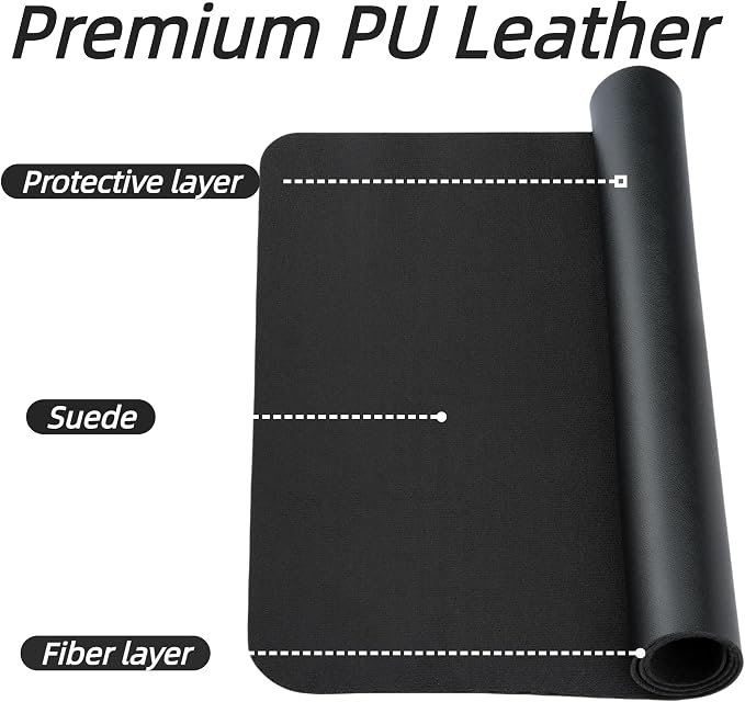Desk Pad Mat PU Leather Non-Slip Water-Resistant Desk Matt - Image 4