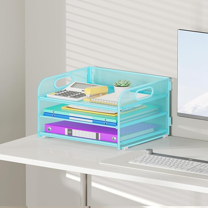 Cawukege 3 Tier Paper Organizer - Image 5