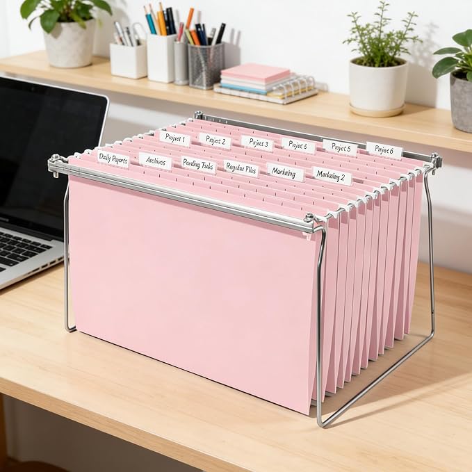 SUNEE Hanging File Folders Legal Size, Stay Organized - Image 6
