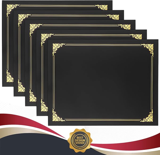 10 Packs Certificate Holders, Diploma Holders, Certificate Folders by COIDEA