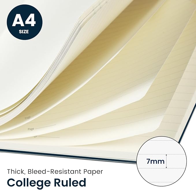 Taja Large Spiral Lined Journal - Image 3