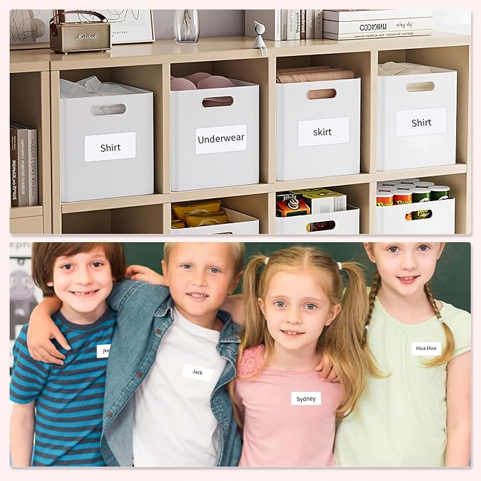 540Pcs Removable Labels, Labels Stickers | Self-Adhesive Rectangular Stickers - Image 6