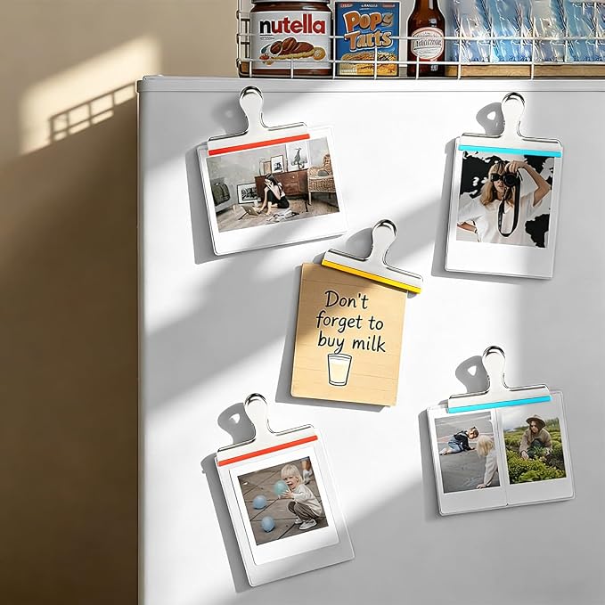 Magnetic Chip Clips, Stainless Steel Chip Bag Clips - Image 5