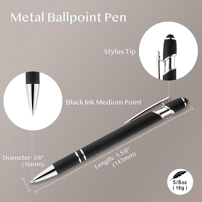 LINFANC 12 Pack Ballpoint Pen - Image 2