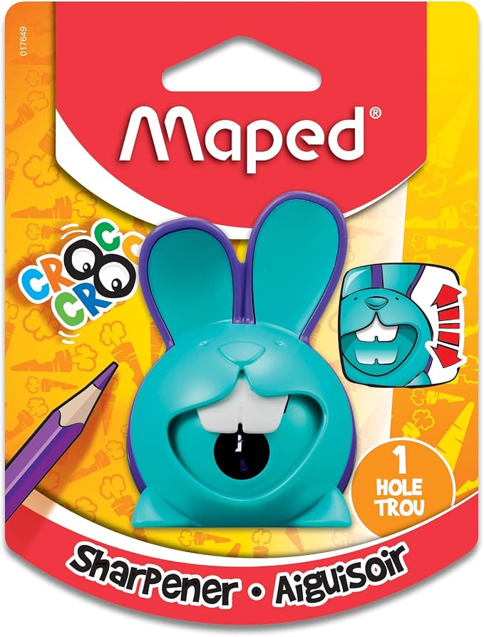 Maped Croc Innovation 1 Hole Pencil Sharpener by MapedHelixUSA