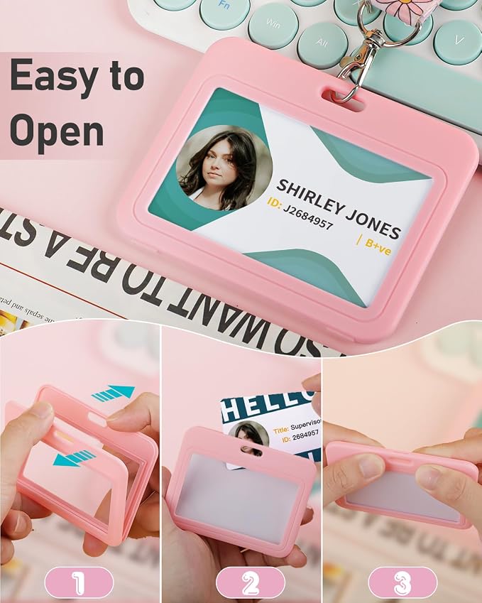 Uniclife 1 Pack ID Badge Holder - Image 5