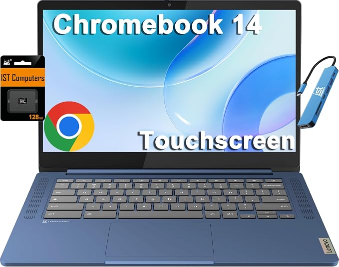 Lenovo Chromebook 14 Laptop), IST HUB, Anti-Glare, 13-Hr Long Battery Life by LENOVO