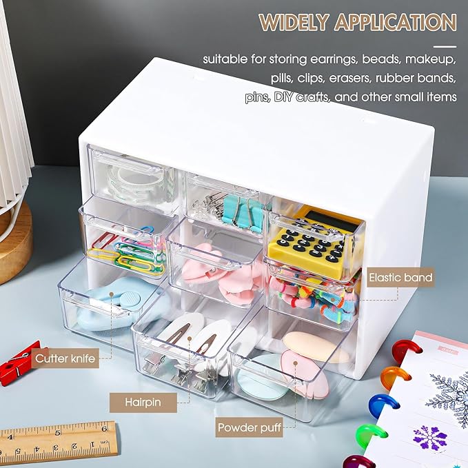 Amyhill 6 Pcs Mini Drawer Organizer Small Organizer - Image 5