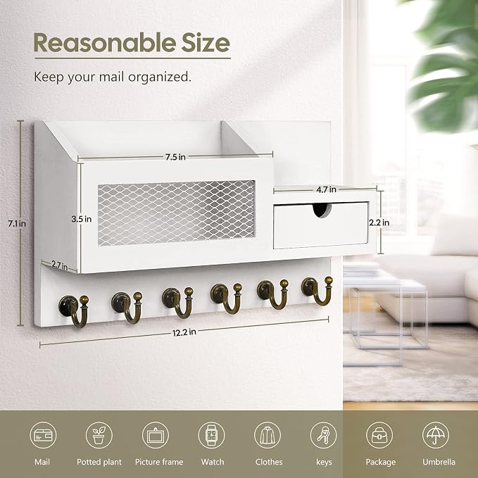 FifthQuarter Key and Mail Holder - Image 2