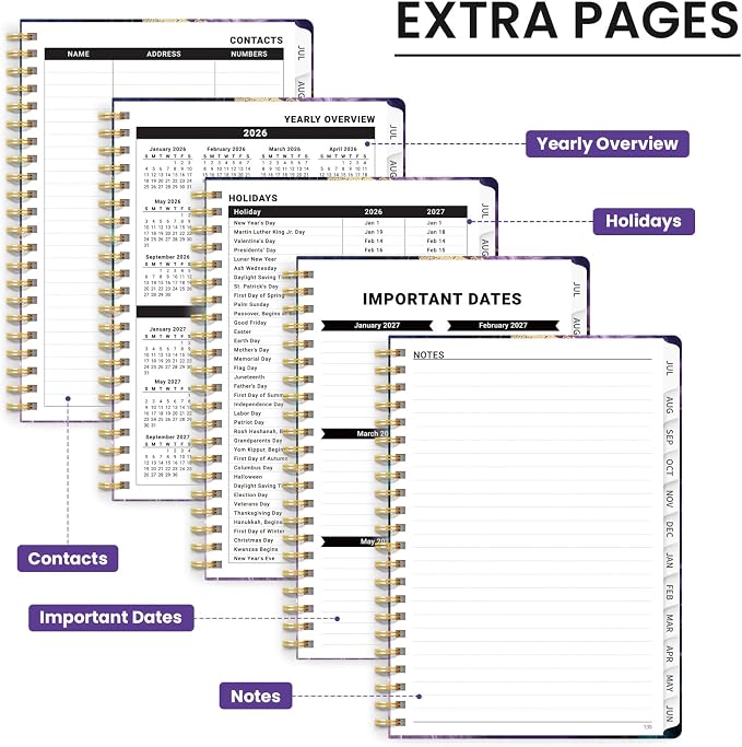Planner 2026-2027, Monthly and Weekly Academic Planner July 2026 - Image 5