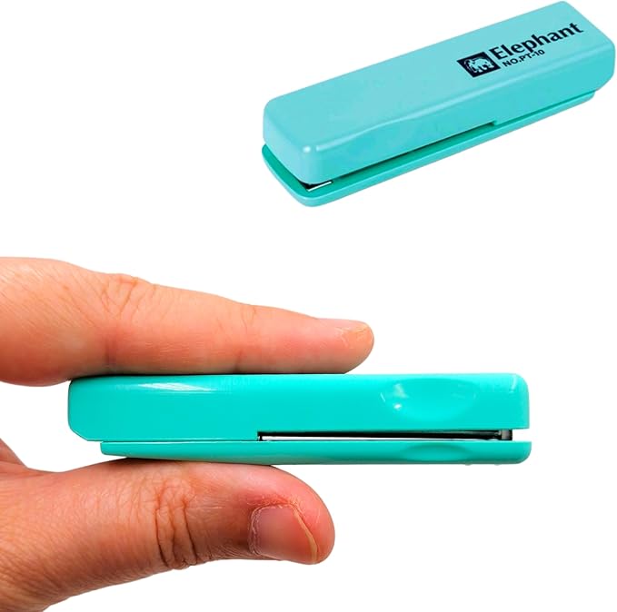 Mini Stapler, Small Stapler, Thin Flat Compact Portable Pocket Slim Cute by Unknown