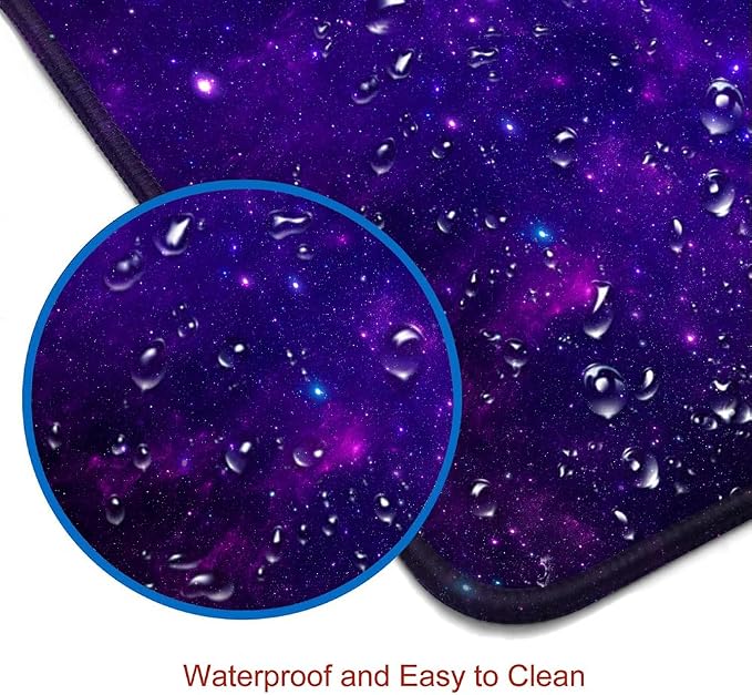 Gaming Large Mouse Pad with Stitched Edges, Extended Keyboard Pad, Non-Slip - Image 5