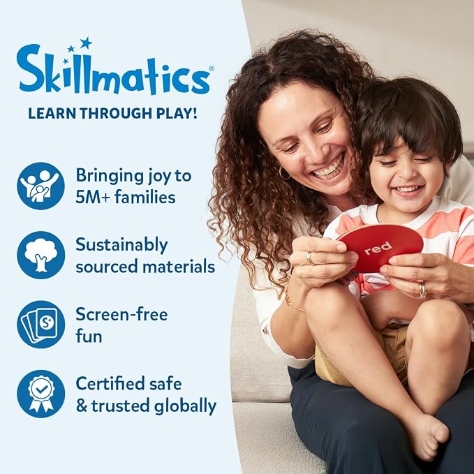 Skillmatics Thick Flash Cards for Toddlers - Image 8