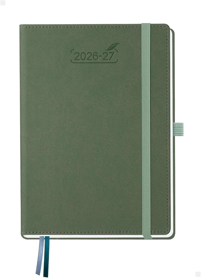 BEZEND Weekly Planner 2026-2027 Horizontal Layout Notebook 18 Months Academic by BEZEND