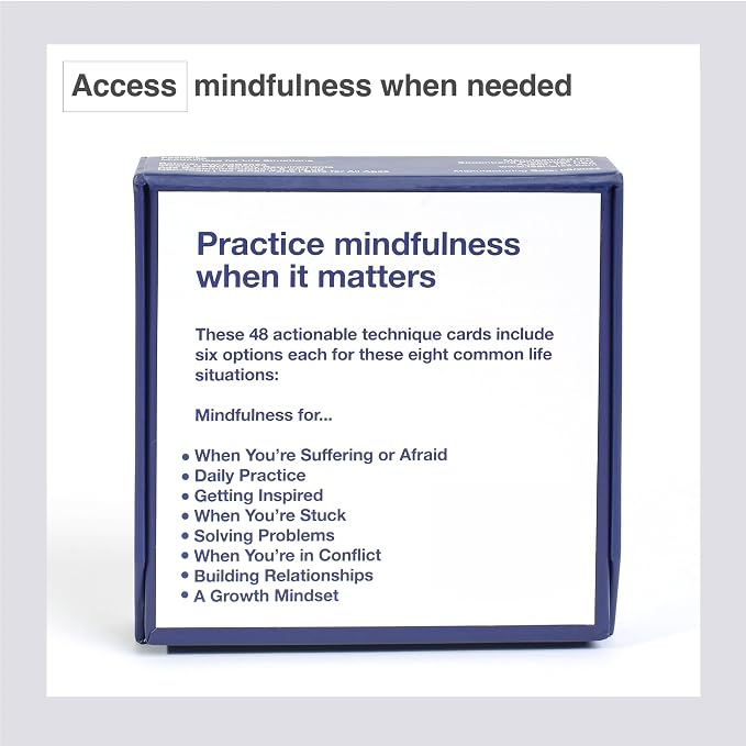 Mindfulness Cards | 48 Research-Backed Techniques - Image 5