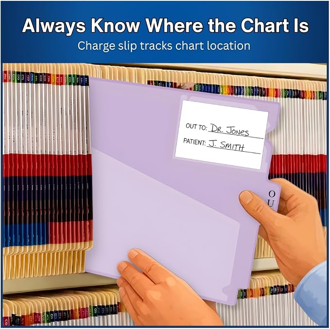 Doctor Stuff - Center Tab Vinyl Out Guides, Diagonal Cut Front Pocket, Top - Image 3