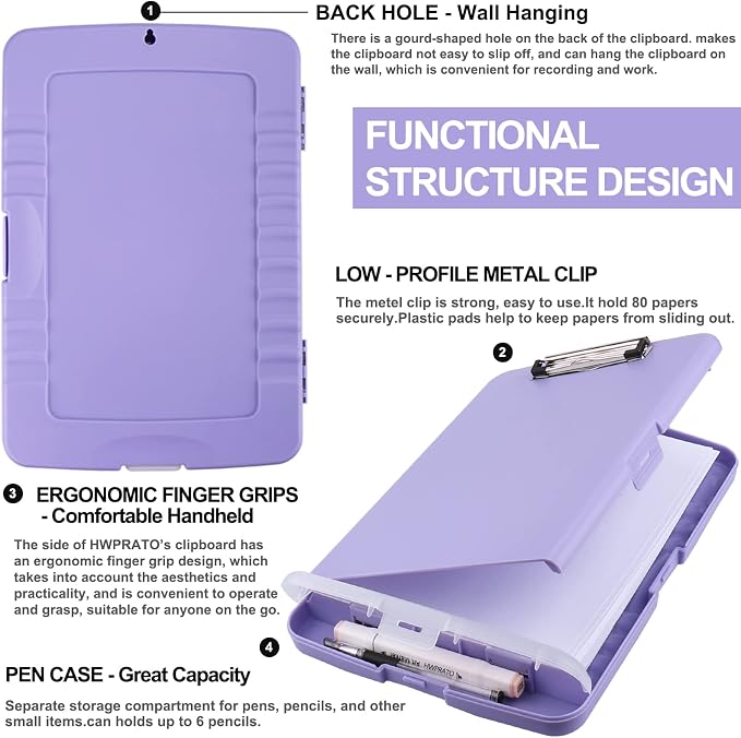 HWPRATO Clipboards Organizer Clipboard - Image 2