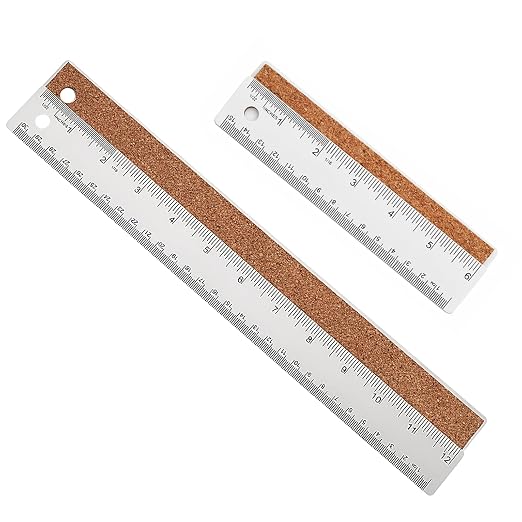 Metal Ruler 6 Inch 12 Inch Stainless Steel Ruler by WSICSE