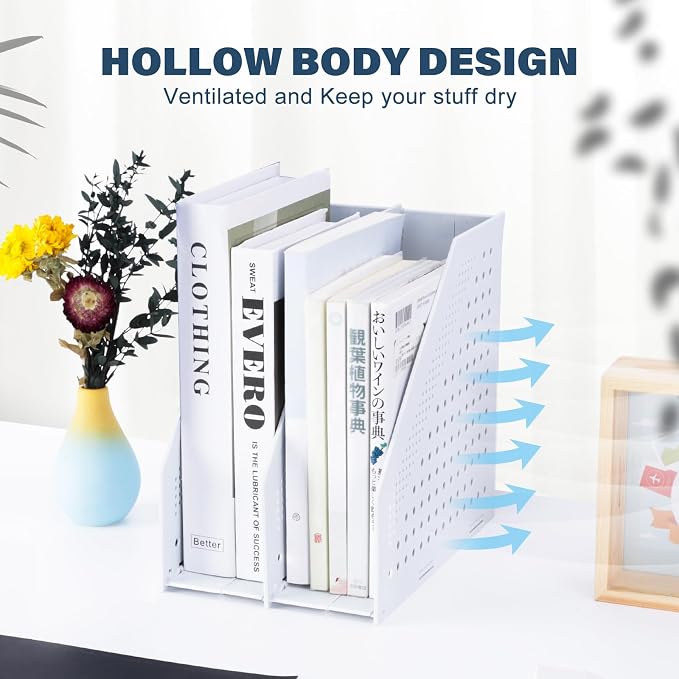 FRETONBA Collapsible Magazine File Holder - Image 3